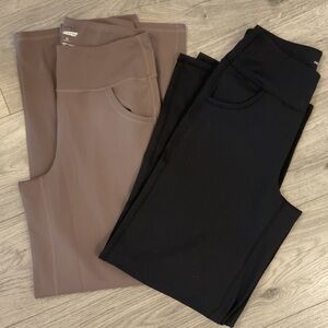 AMAZONS Set of Promover Woman’s  Yoga Wide-Leg Pant with deep pockets.